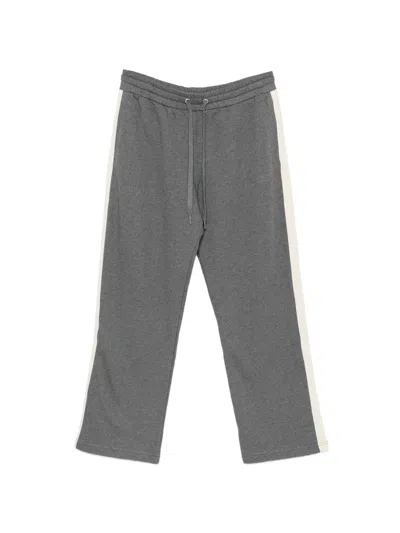 Marc O'polo Side-stripe Drawstring Track Pants In Gray