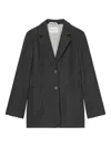 Marc O'polo Single-breasted Blazer In Gray
