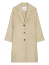 Marc O'polo Single-breasted Coat In Yellow