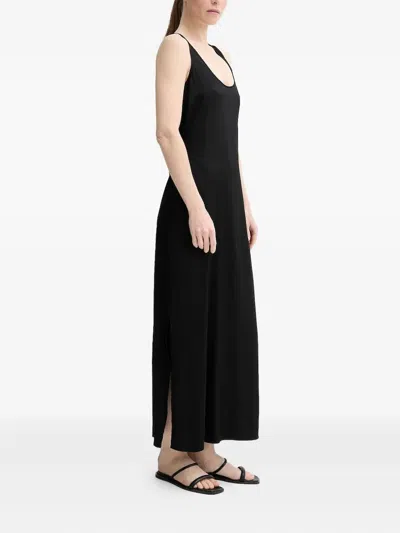 Marc O'polo Sleeveless Midi Dress In Black