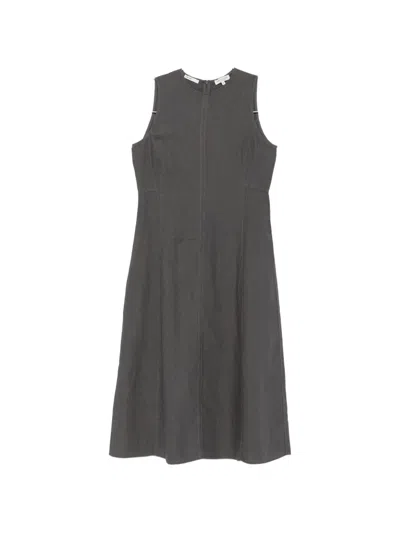 Marc O'polo Sleeveless Midi Dress In Gray