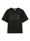 Marc O'polo Slogan-print T-shirt In Black