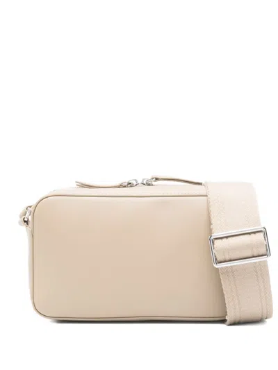 Marc O'polo Small Embossed-logo Crossbody Bag In Neutral