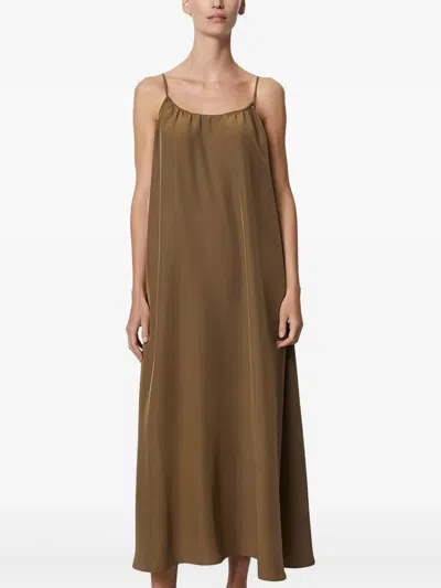 Marc O'polo Spaghetti-strap Slip Midi Dress