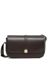 Marc O'polo Square-hardware Crossbody Bag In Brown