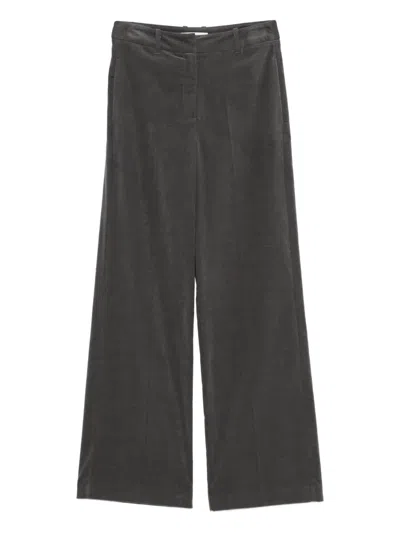 Marc O'polo Straight-leg Trousers In Gray