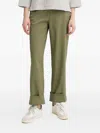 Marc O'polo Straight Trousers In Green
