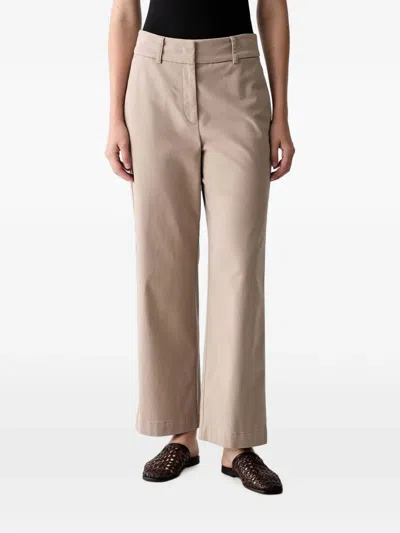 Marc O'polo Straight-leg Trousers In Neutral