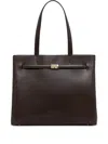 Marc O'polo Strap-detail Tote Bag In Brown