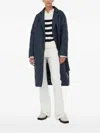 Marc O'polo Striped Rib-knit Sweater In White