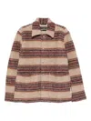 Marc O'polo Striped Shirt Jacket In Multi
