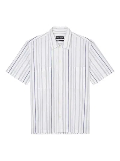 Marc O'polo Striped Short-sleeve Shirt In Multi
