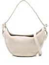 Marc O'polo Suede Tote Bag In White