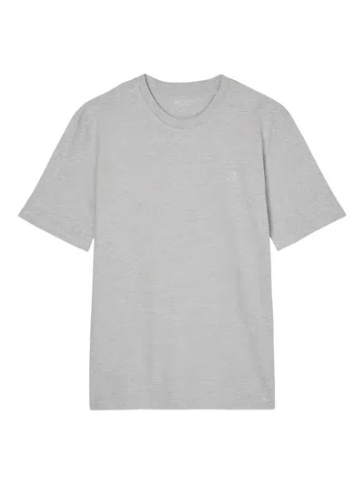Marc O'polo Oversized Crew Neck T-shirt In Gray
