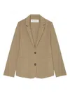Marc O'polo Tailored Blazer In Brown