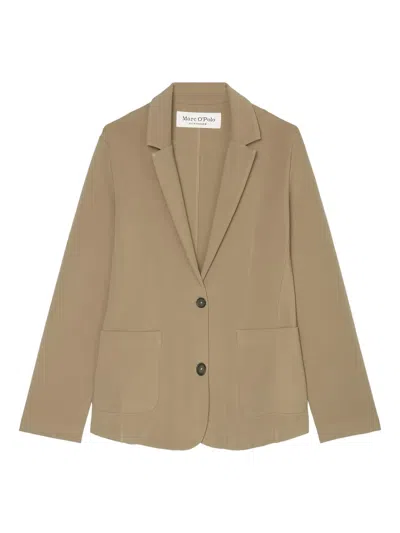 Marc O'polo Tailored Blazer In Brown