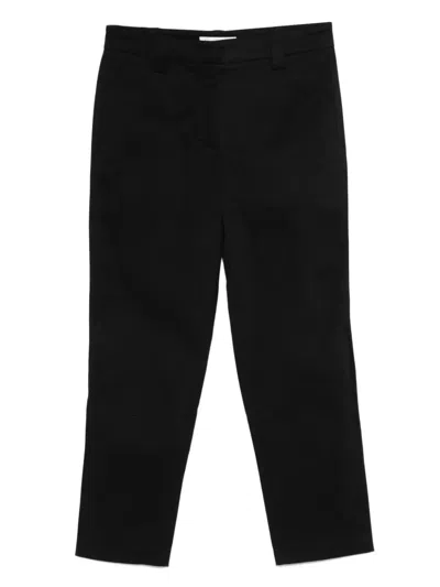 Marc O'polo Tapered Trousers In Black