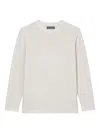 Marc O'polo Textured Long-sleeve Top In White