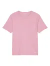 Marc O'polo Textured Short-sleeve T-shirt In Pink