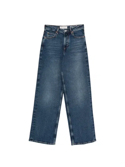 Marc O'polo Tolva Wide-leg Jeans In Blue