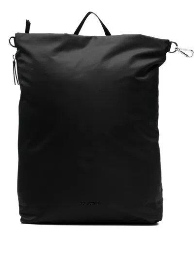 Marc O'polo Top-handle Zip Backpack In Black