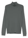 Marc O'polo Turtleneck Long-sleeve Top In Gray