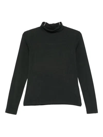 Marc O'polo Turtleneck Long-sleeve Top In Green