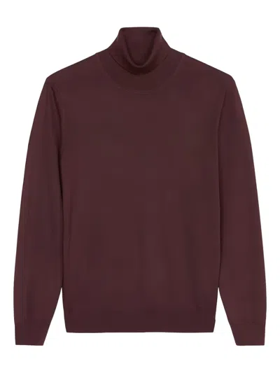 Marc O'polo Turtleneck Sweater In Brown