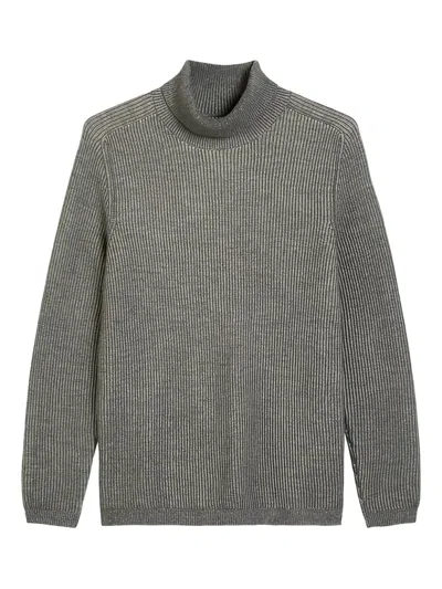 Marc O'polo Turtleneck Sweater In Gray