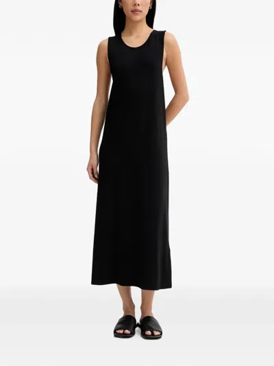 Marc O'polo Twist-detail Scoop-neck Maxi Dress In Multi