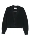 Marc O'polo V-neck Cardigan In Black