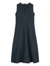 Marc O'polo V-neck Sleeveless Dress In Blue