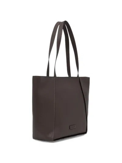 Marc O'polo Vera Panelled Tote Bag In Brown