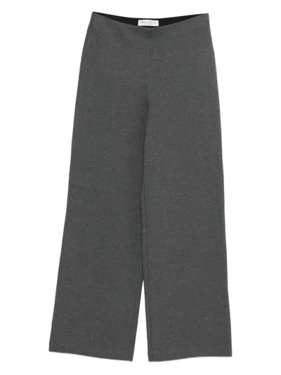 Marc O'polo Wide-leg Trousers In Gray