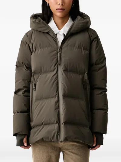 Marc O'polo X Function Quilted Hooded Jacket In Green