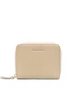 Marc O'polo Zip-around Leather Wallet In Neutral