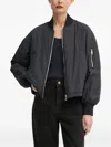 Marc O'polo Zip-front Bomber Jacket In Blue