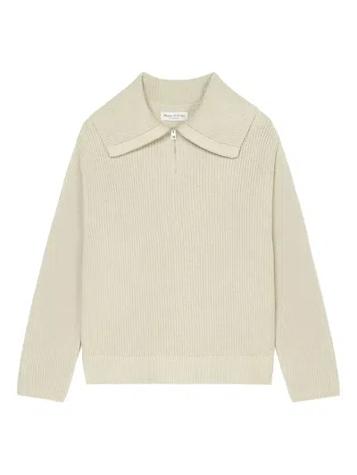 Marc O'polo Zip-neck Collar Sweater
