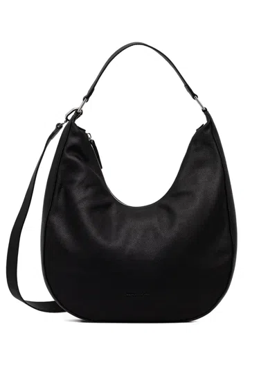 Marc O'polo Zip Shoulder Tote Bag In Black