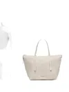 Marc O'polo Zip-top Logo-plaque Tote Bag In Neutral