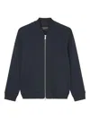 Marc O'polo Zip-up Bomber Jacket In Blue