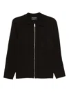 Marc O'polo Zip-up Pocket Cardigan In Black