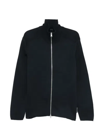 Marc O'polo Zip-fastening Cardigan In Black