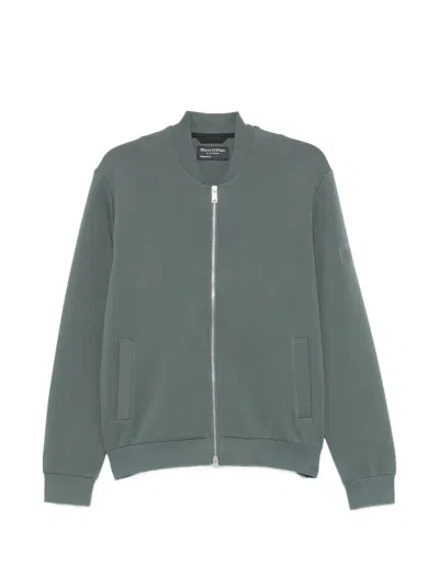 Marc O'polo Zip-fastening Sweatshirt In Burgundy