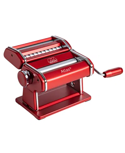 Marcato 8" Atlas 150+ Pasta Machine In Red