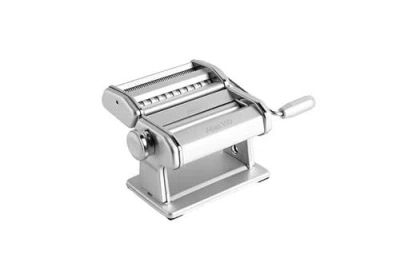 MARCATO MARCATO ATLAS 150 PASTA MACHINE WITH CUTTER, HAND CRANK, AND INSTRUCTIONS, MADE