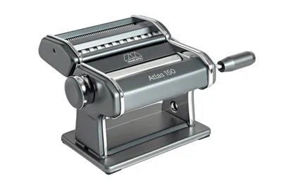 Marcato Atlas 150 Pasta Machine With Cutter, Hand Crank, And Instructions, Made In Italy In Orange