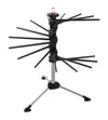 Marcato Atlas Collapsible Pasta Drying Rack, Made In Italy In Black