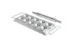 Marcato Atlas Tablet Pasta Maker, Made In Italy, Makes 10 Raviolis In Silver