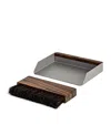 Marcato Briciola Brush And Crumb Catch In Brown